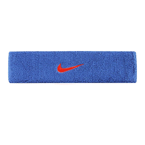 [Nike] 나이키 로고 스우시 2인치 헤드밴드 449 블루/레드